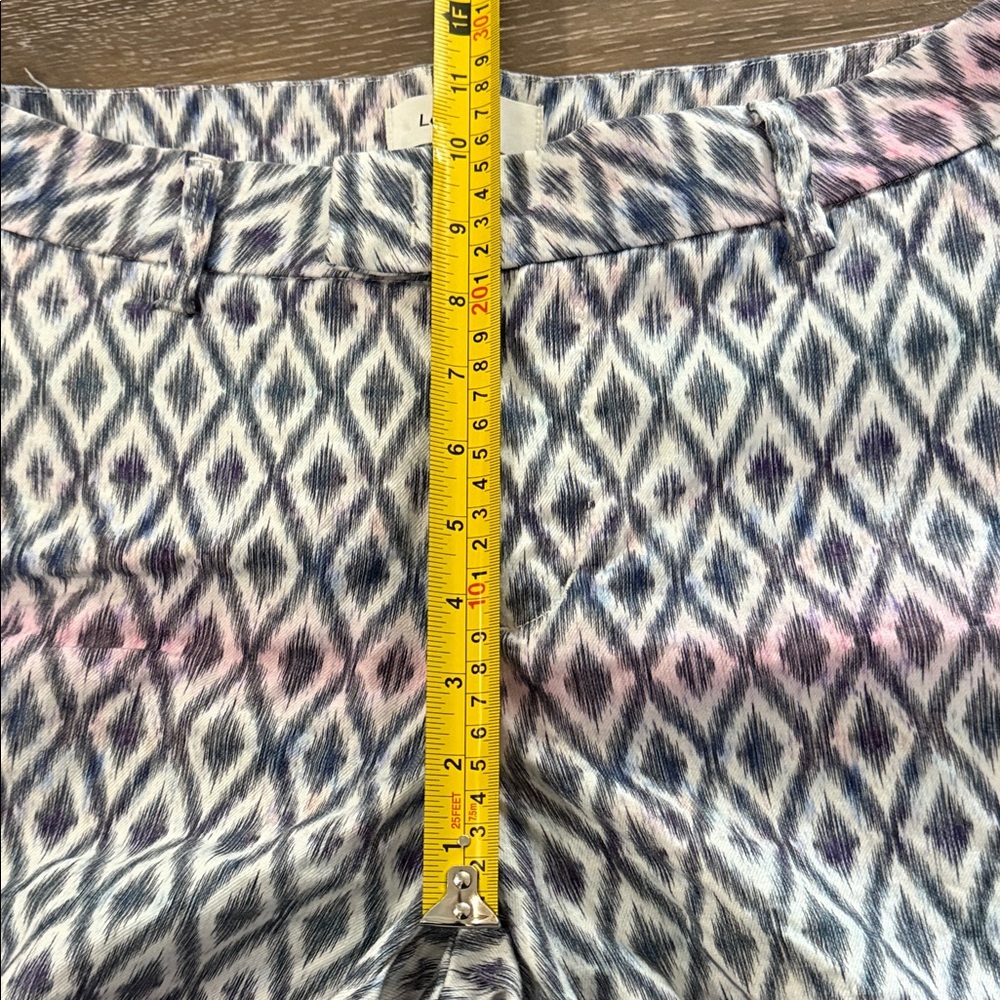 Women’s size 29 Level 99 Diamond Pattern Shorts - Picture 8 of 9